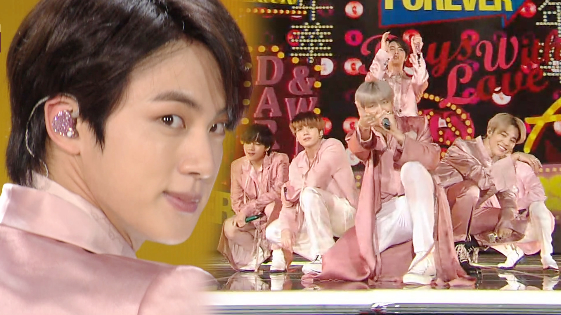 ☆월드 스타☆ 방탄소년단, 심장 터치 무대-작은 것들을 위한 시 (Boy With Luv) 썸네일